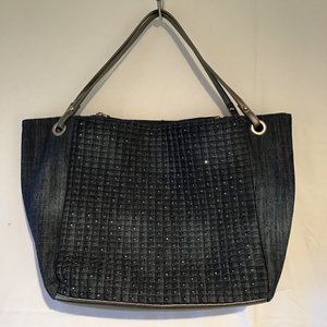 Bold Elements Bedazzled Denim Tote